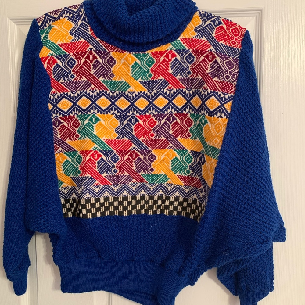 Multi colored Bohemian sweater